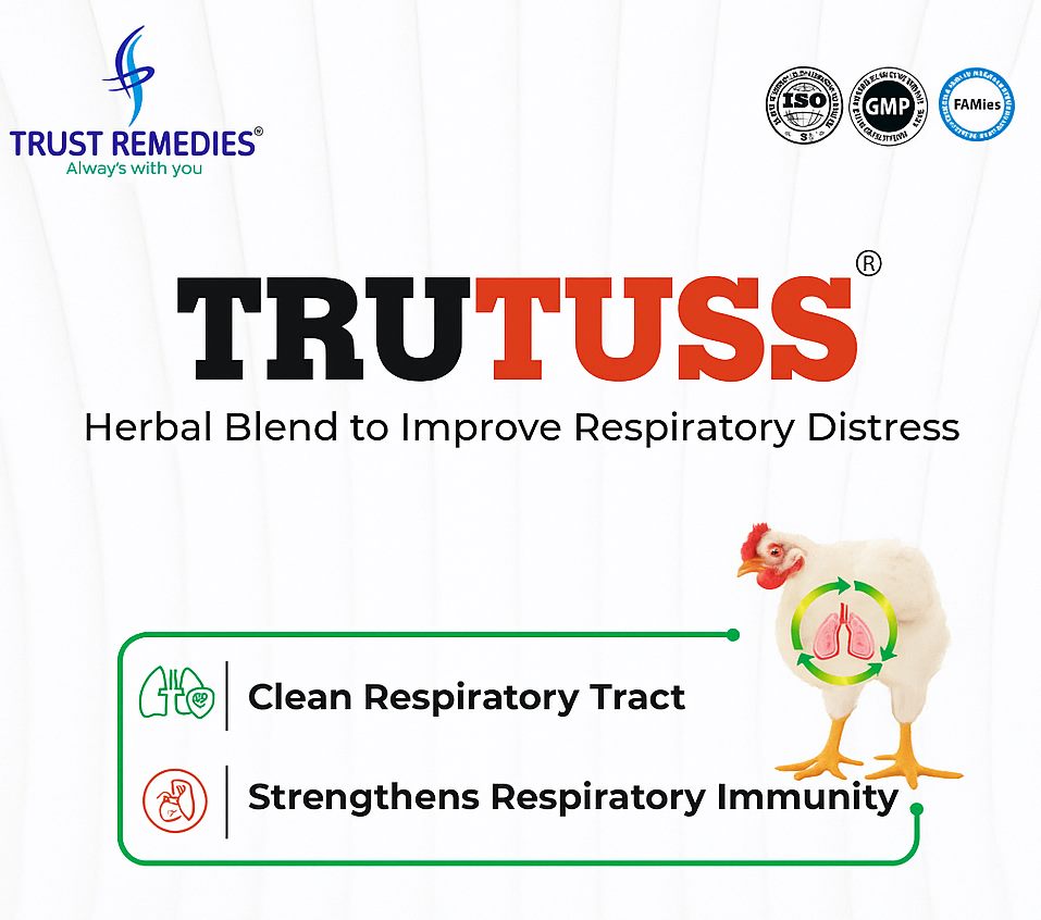 Trutuss® — Poultry Supplement for Respiratory Health